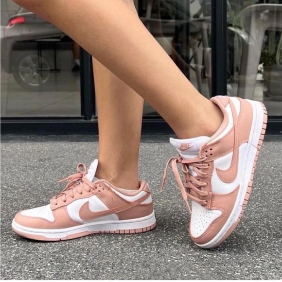 Nike Shoes - NWT Nike Dunk Low Rose Whisper Pink White 8
